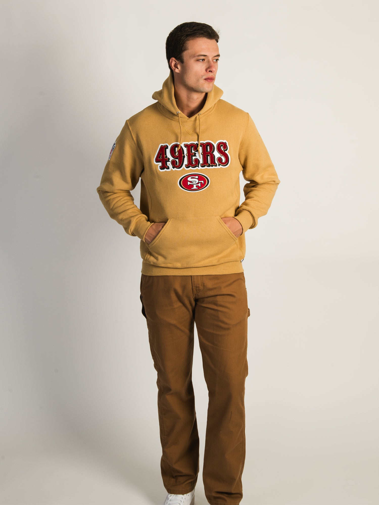 RUSSELL NFL SAN FRANCISCO 49ERS END ZONE PULLOVER HOODIE