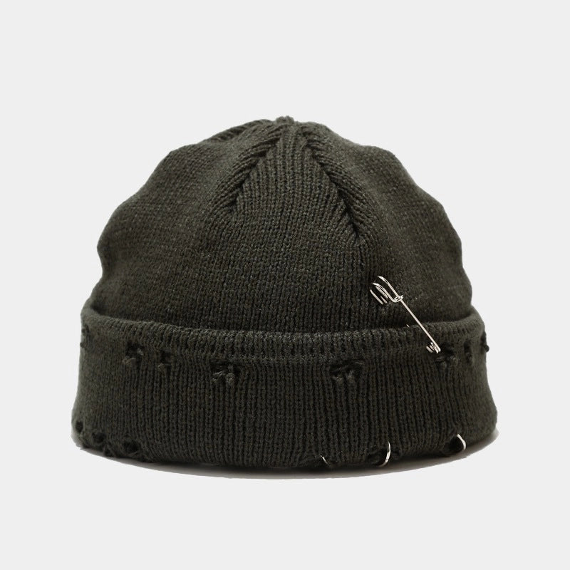 Unisex Basic Modern Style Classic Style Solid Color Short Brim Wool Cap