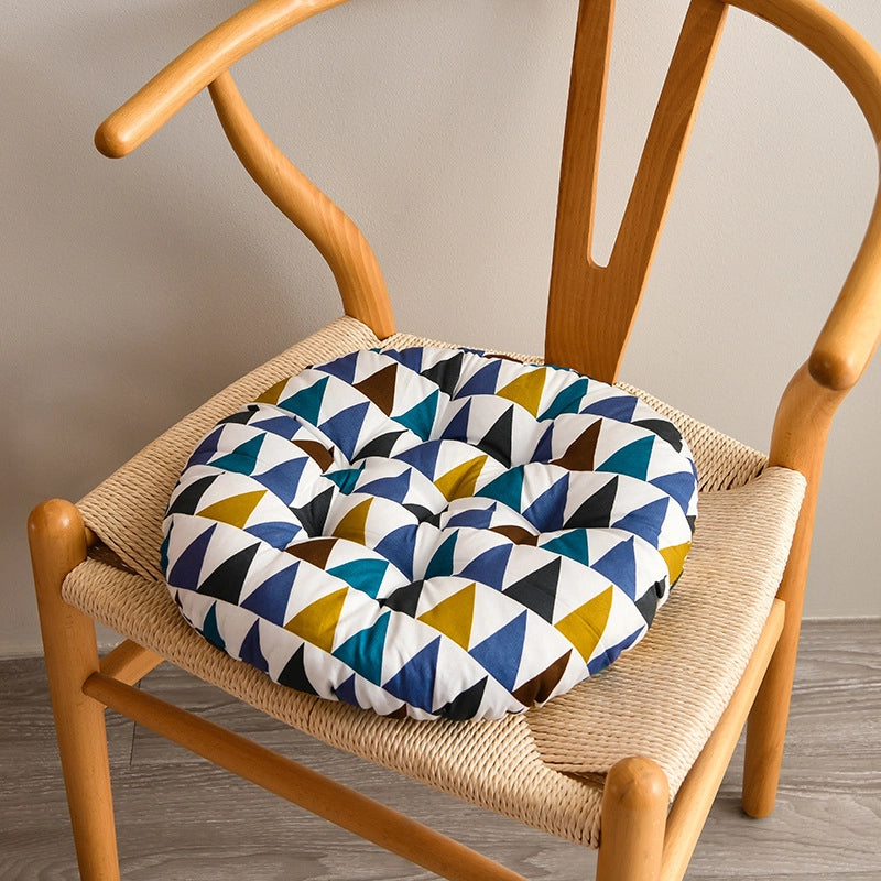 Cushion Chair Cushion Thickened Round Chair Cushion Dining Chair Cushion Office Student Seat Cushion Chair Cushion Tatami Cushion