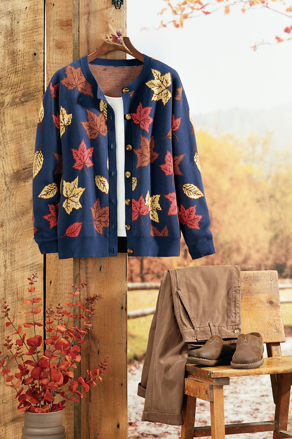 Leaves in the Breeze Cardigan