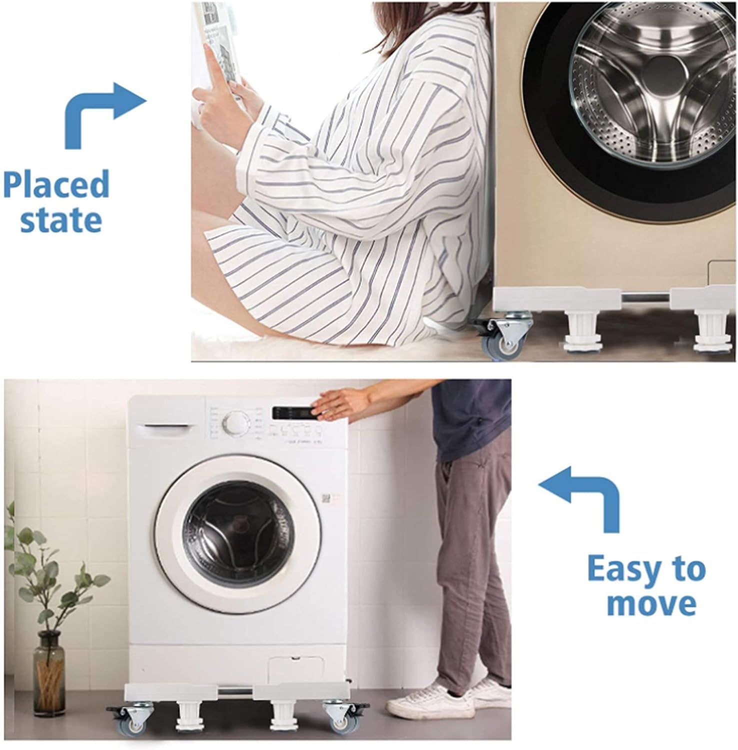 Multi Function Roller Stand. Adjustable   Refrigerator Stand