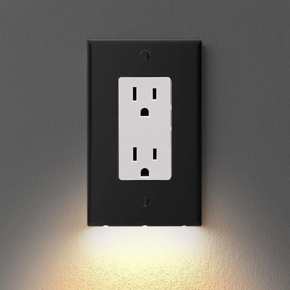 💡Outlet Wall Plate With Night Lights-No Batteries or Wires