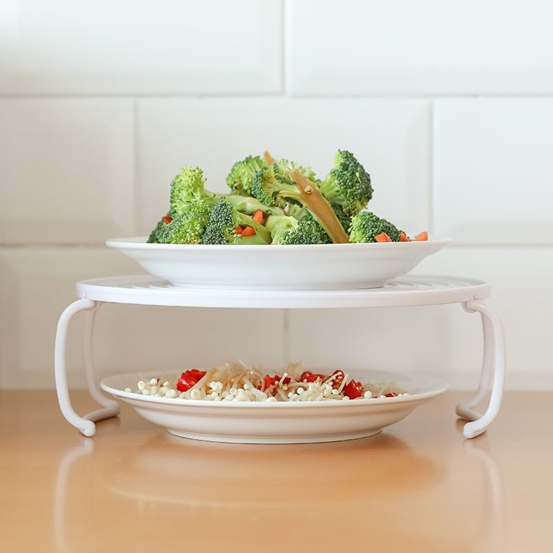⛄Spring Hot Sale- 49% OFF--🎈Microwave Oven Steamer Storage Rack (Random color)🍱--buy more save more👍