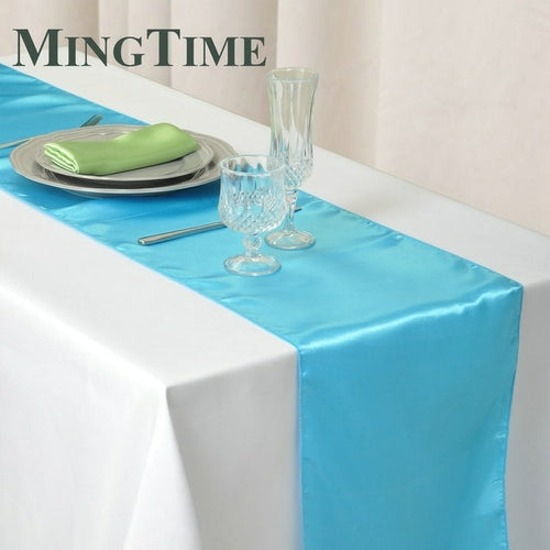 Satin Table Runner 30cm X 275cm Wedding Party Supply Christmas Home