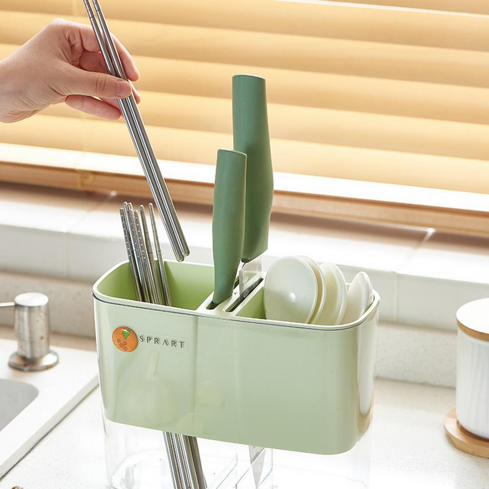 DURABLE CUTLERY HOLDER WITH LID