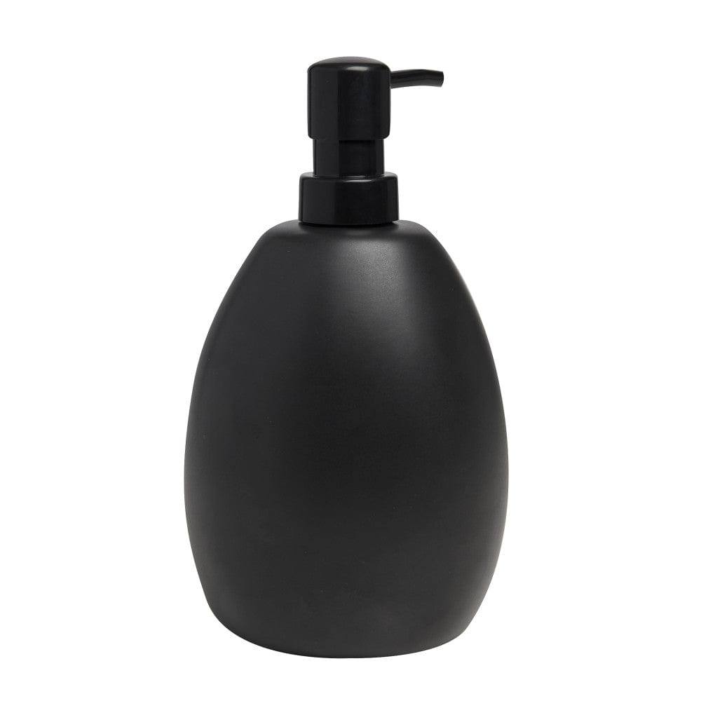 Joey Kitchen Soap Pump with Scrub - Black