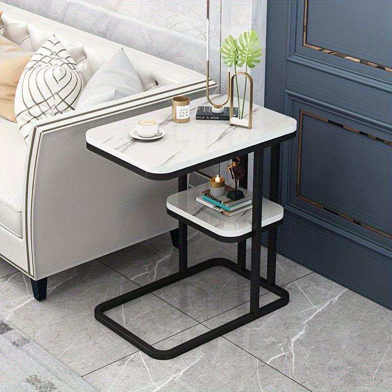 Living Room Sofa Side Table Luxury Square Small Side Table Side Cabinet. Coffee Table Removable Corner Table Small Bedside Tables