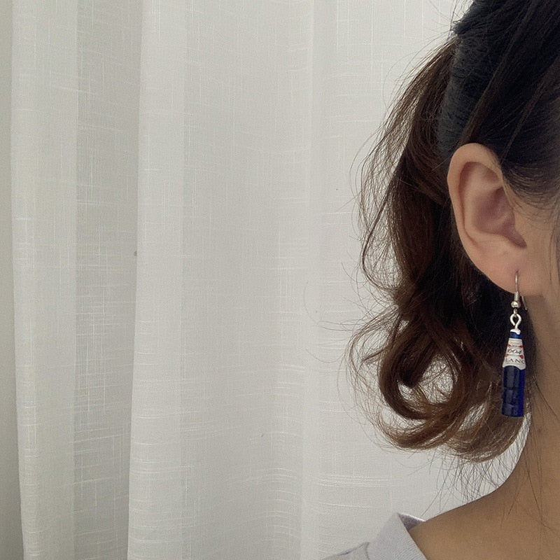 Tiny Beer Earrings