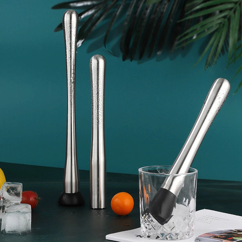 Explosions 304 Ice Bar Stainless Steel Ice Tool Cocktail Electroplated Ice Bar Lemon Hammer Wine Bar