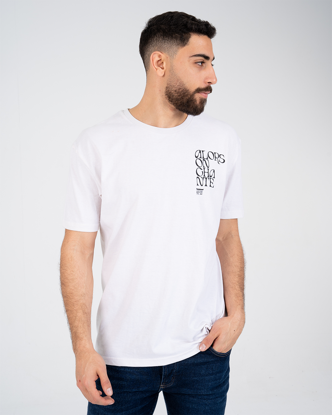 Oversized Mens Printed T-shirt