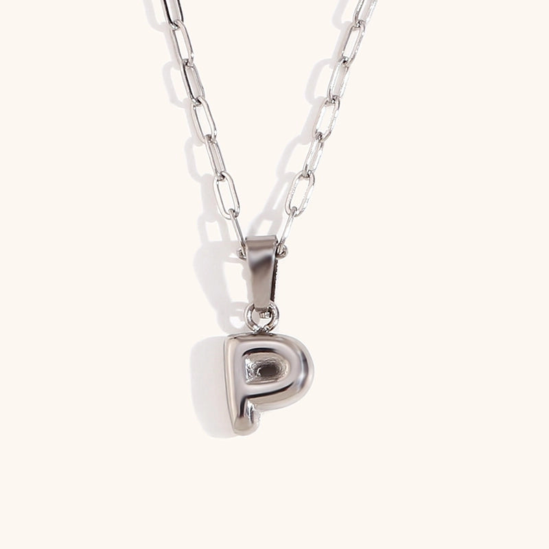 Minimalist Commute Letter Stainless Steel Titanium Steel Plating Gold Plated Pendant Necklace