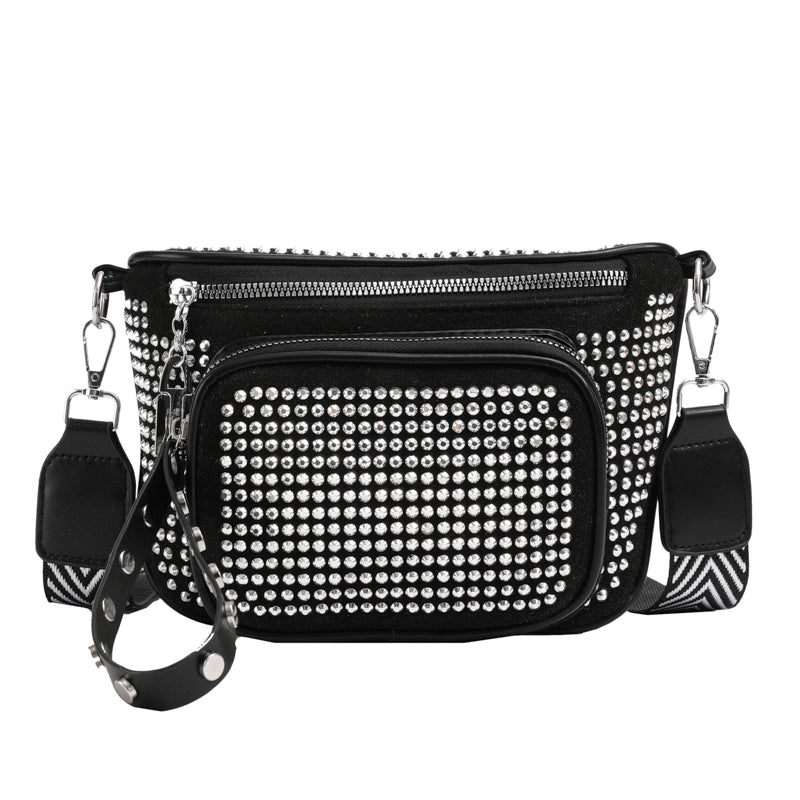 Women's Streetwear Solid Color Pu Leather Waist Bags