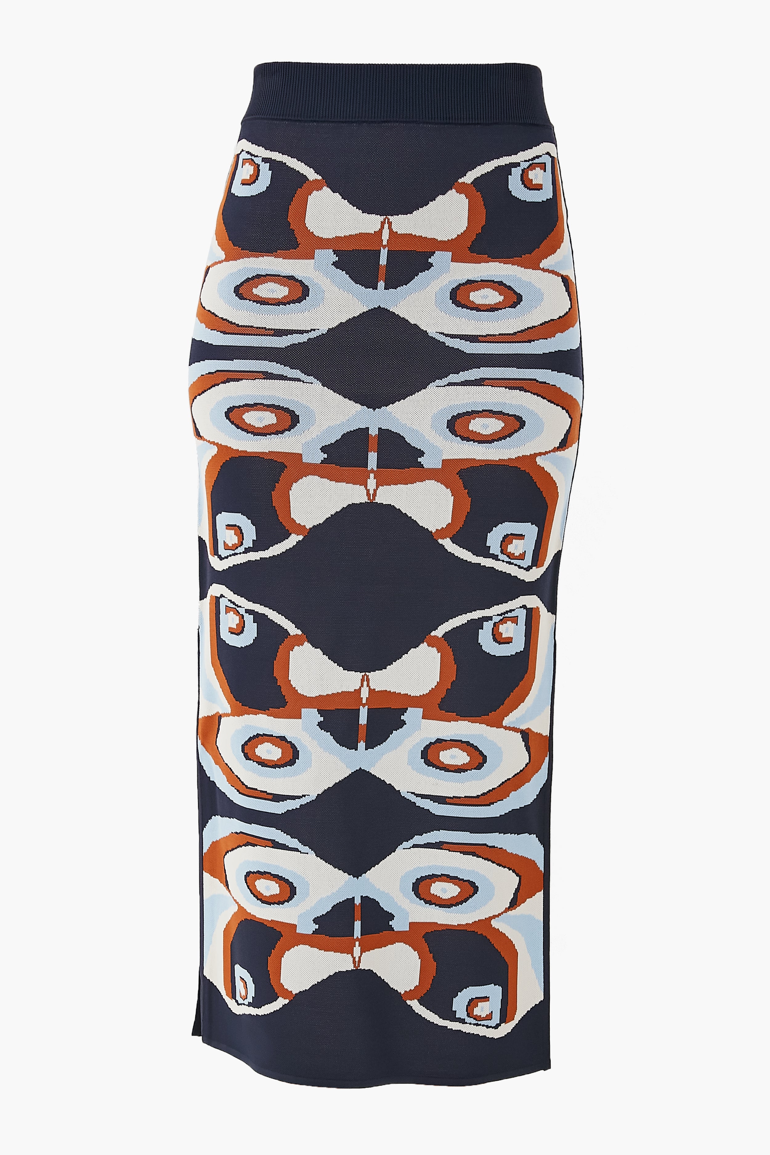 Navy Butterfly Nylah Skirt