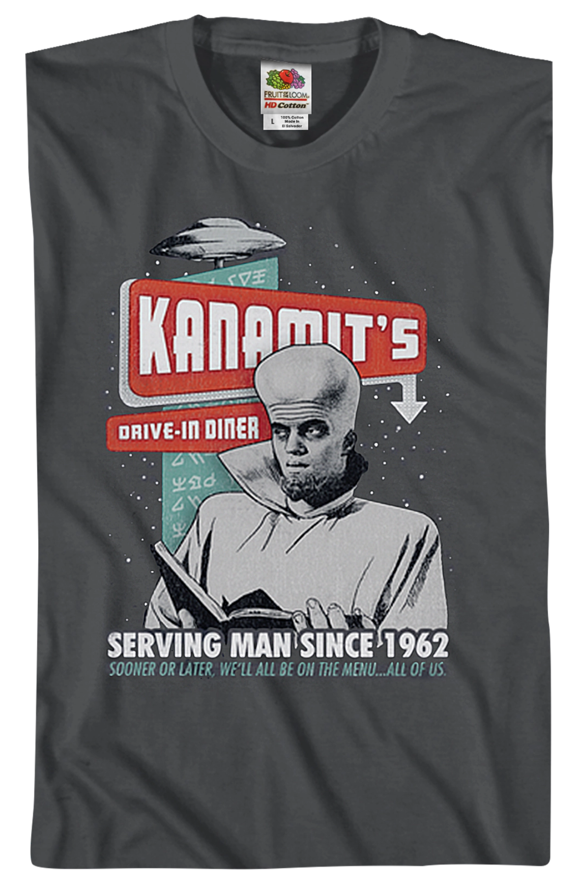 To Serve Man Twilight Zone T-Shirt