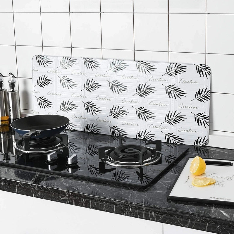 Elegant Minimalist Letter Aluminum Foil Oil Separator