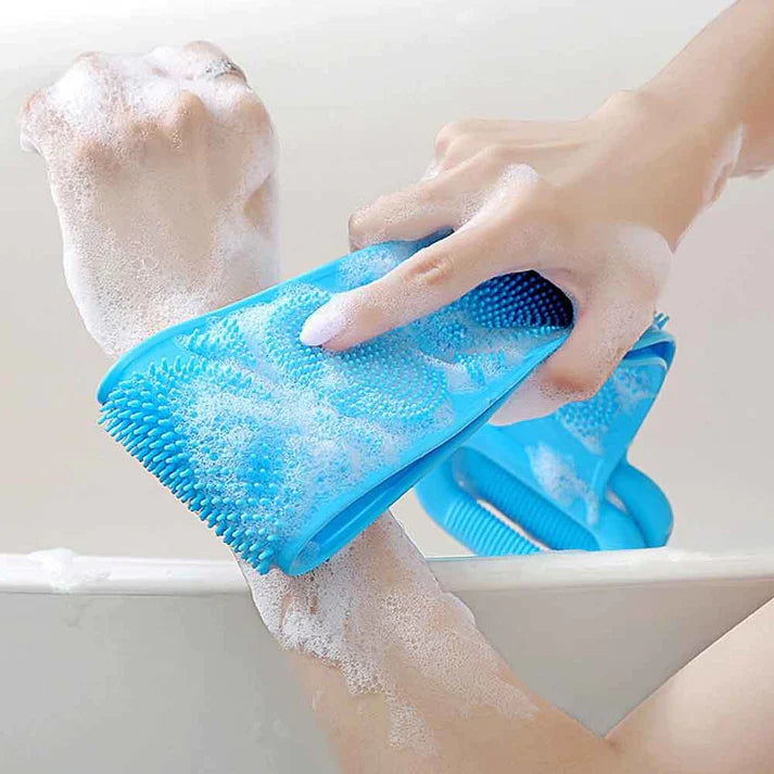 Silicone Shower Scrubber Belt