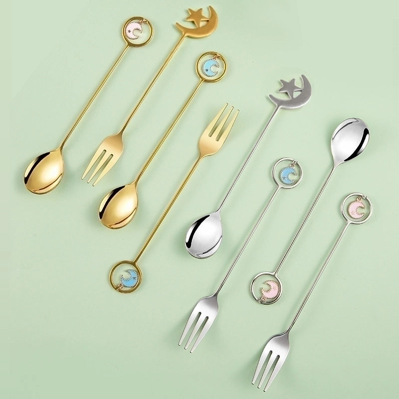 Casual Cartoon Stainless Steel Rice Spoon
