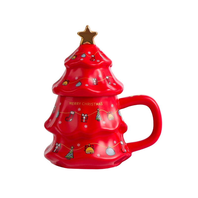 Christmas Vacation Christmas Tree Porcelain Water Bottles 1 Piece