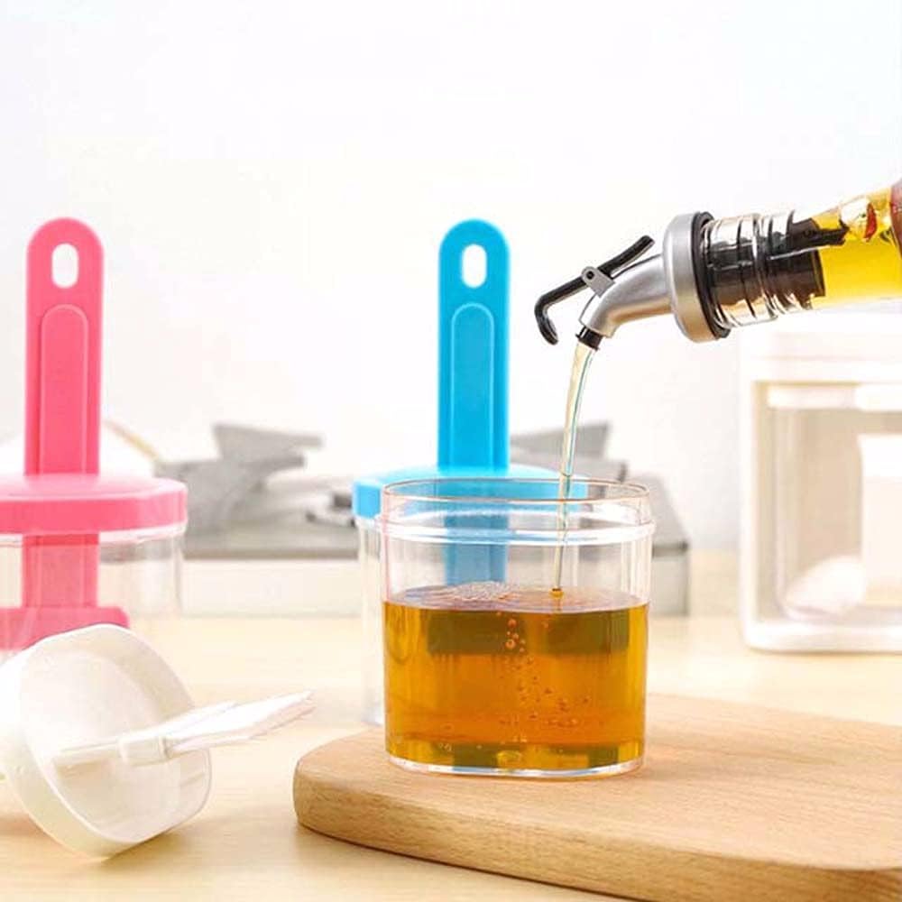 Multipurpose Oil Bottle With Brush