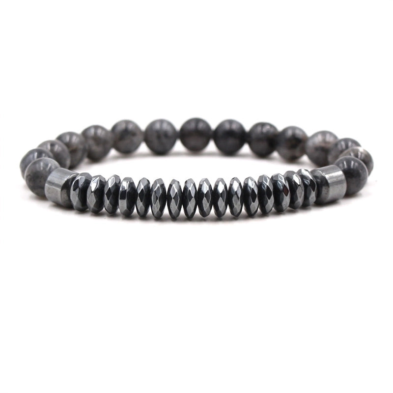 Minimalist Geometric Natural Stone Beaded Bracelets 1 Piece