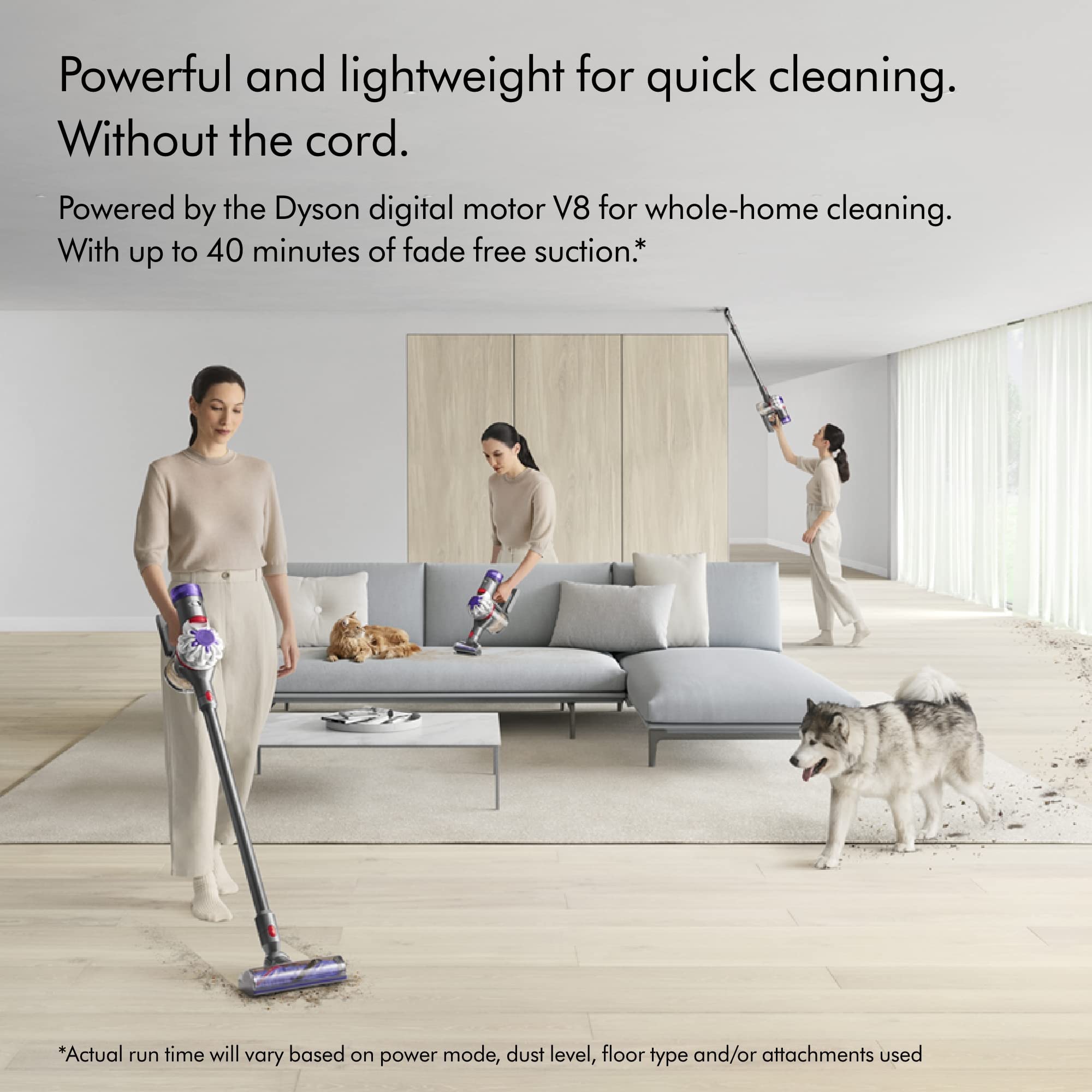 QVC 2025 New year promotion🎉Buy 1 Get 1 Free🎁Dyson V8 Animal Extra De-tangle Cordfree Vacuum with 8 Tools