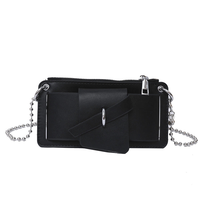 Women's Small Summer Pu Leather Classic Style Square Bag