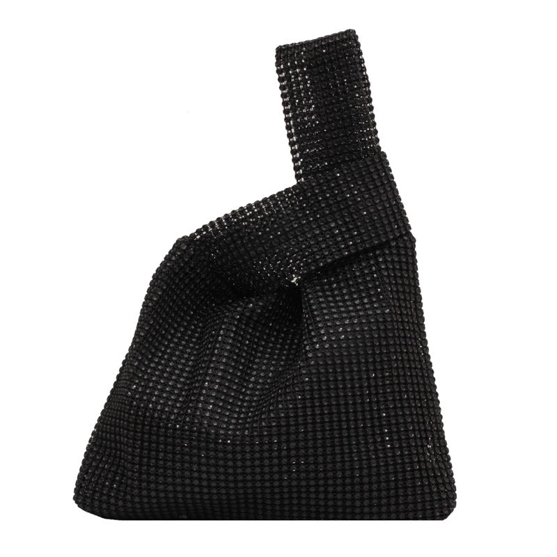 Women's Small All Seasons Pu Leather Solid Color Fashion Square Magnetic Buckle Tote Bag