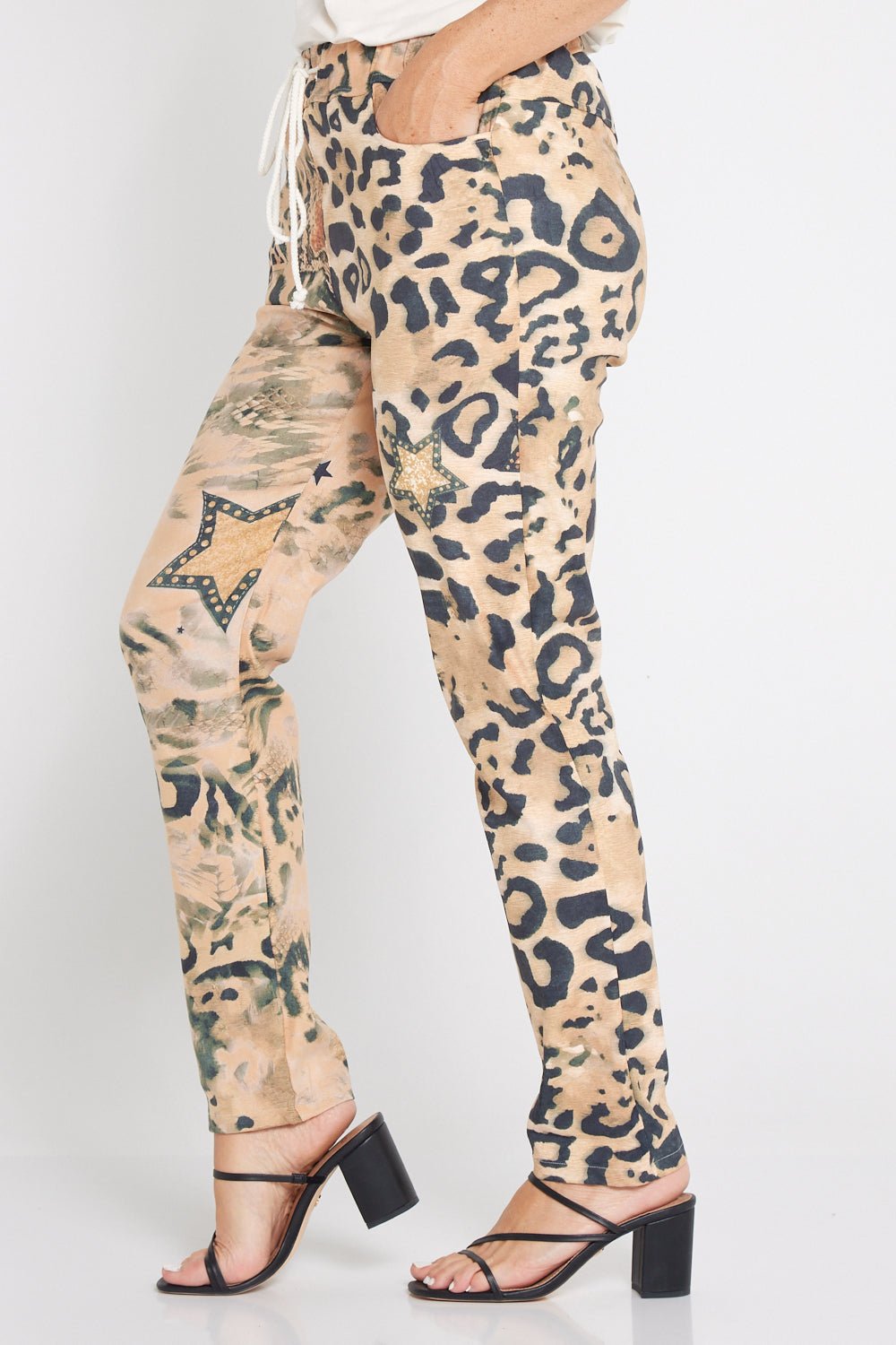 Beth Pants - Cheetah Print