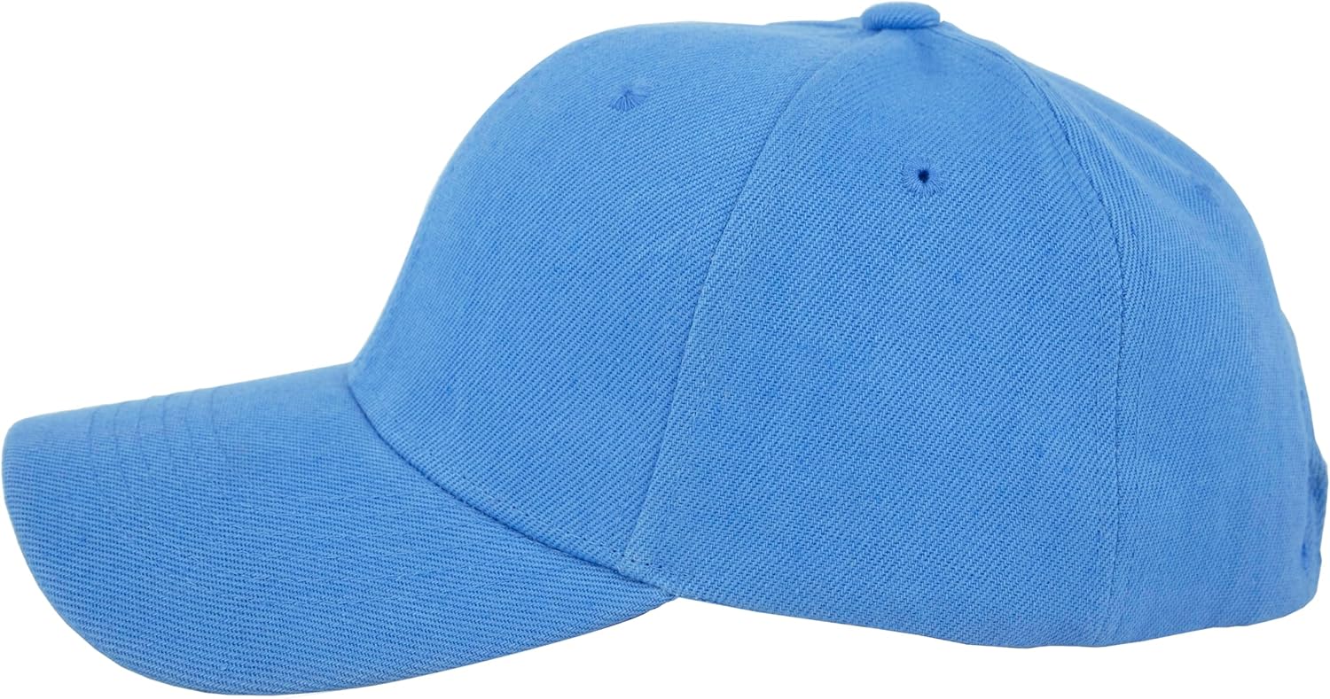 Gelante Plain Blank Baseball Caps Adjustable Back Strap Wholesale LOT 12 PC'S