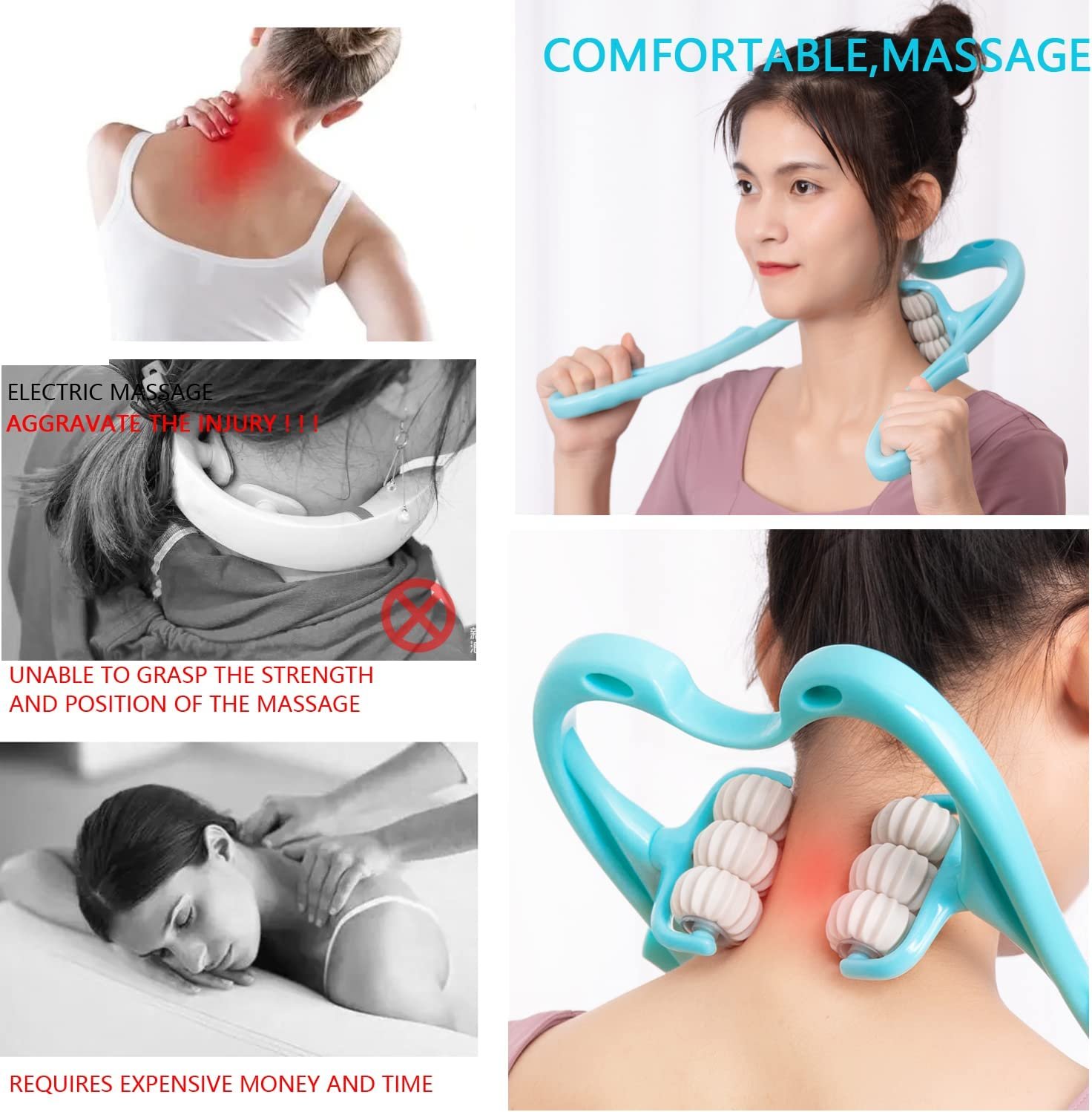 SUMMER HOT SALE 48% OFF❤️NeckBud Massage Roller