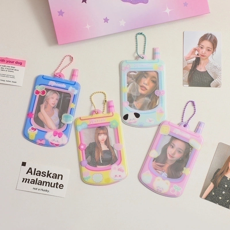Women's Cartoon Pvc Open Card Holders