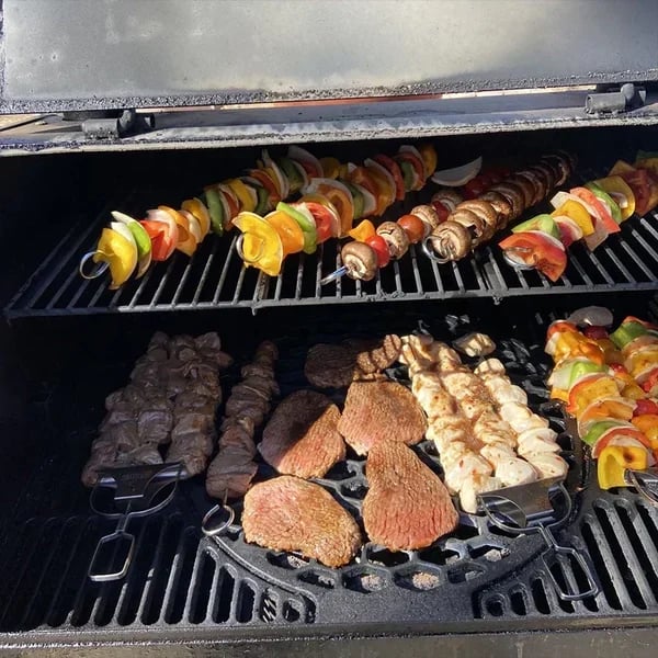 DJIWJDCDA 3 Way Grill Skewers - GrillSavant-BUY 3 GET EXTRA 15% OFF & FREE SHIPPING