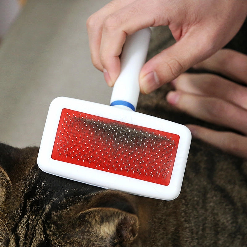 New Pet Brush Cat Comb Pet Supplies Needle Brush Floating Hair Cat Dog Hair Cleaning Combing Artifact