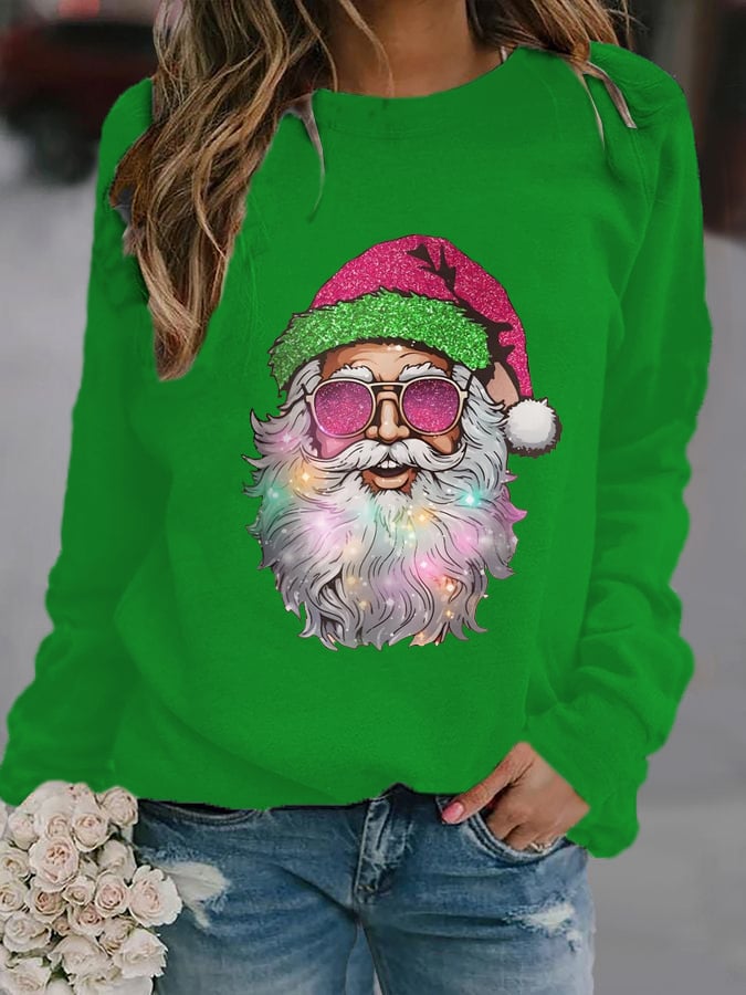 Women'S Christmas Printed Sweatshirt