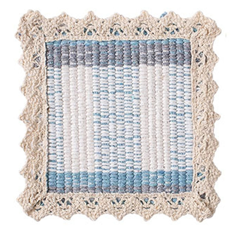 Pastoral Lattice Pure Cotton Tablecloths Artificial Decorations