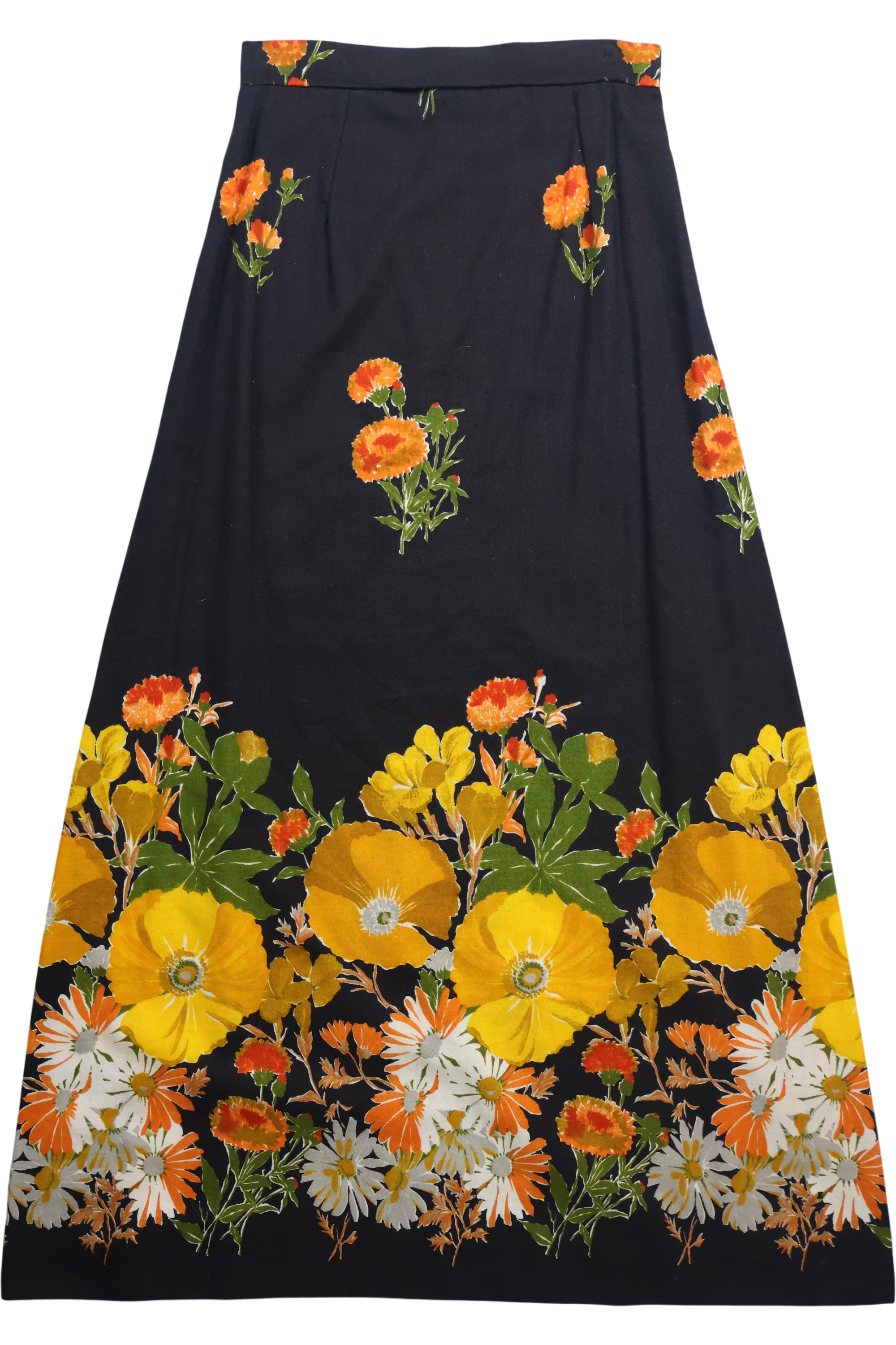 Homemade Floral Maxi Skirt