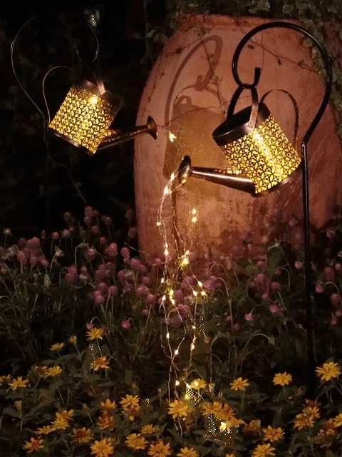 49% OFF- Solar Waterfall Lights