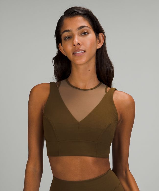 lululemon   lab Mesh High-Neck Bra