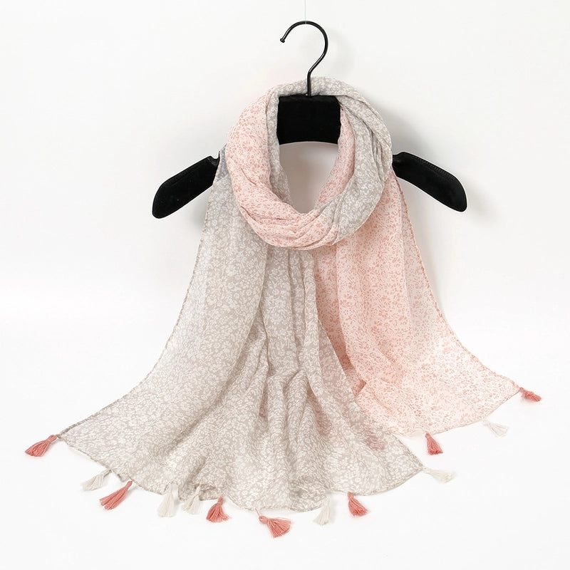 Unisex Vacation Sweet Geometric Polyester Scarf