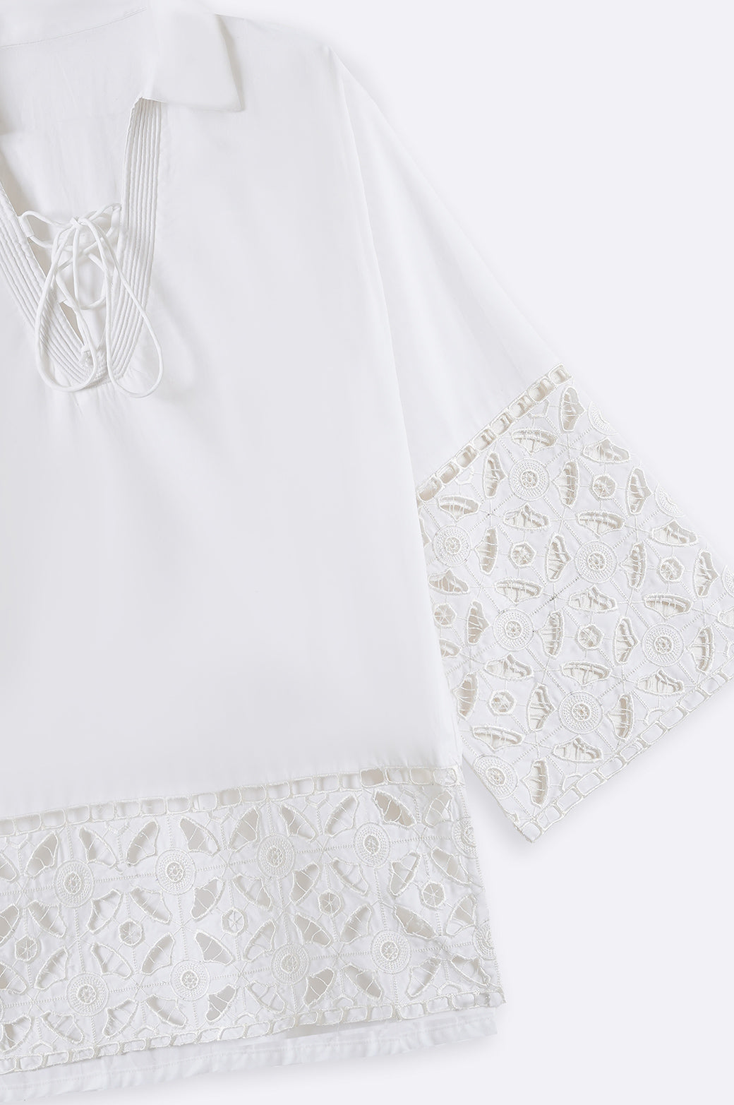 OPENWORK BOHO SHIRT