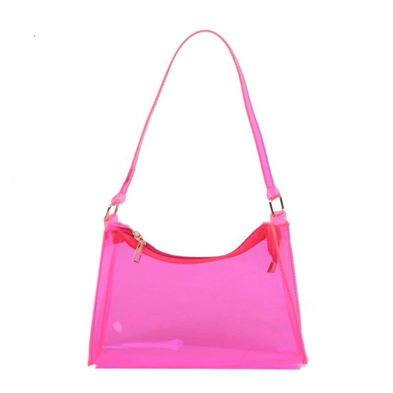 Fashion Simple Transparent Jelly Bag