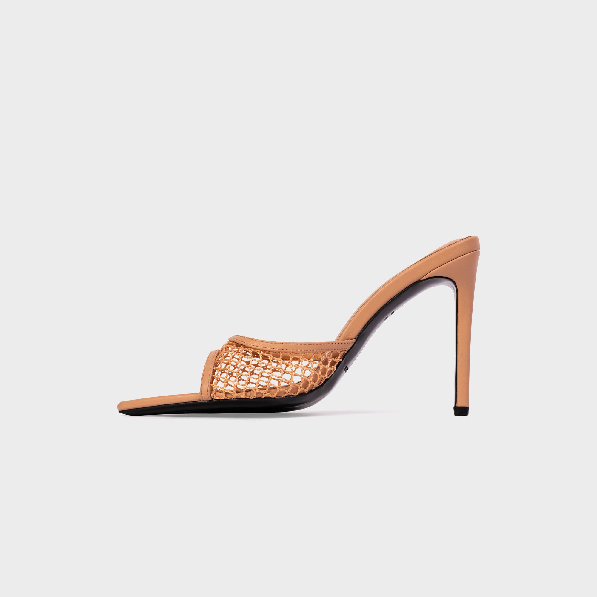 Black Suede Studio Else 100 Woven Mesh - Toast