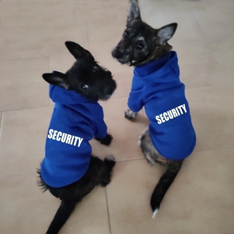 Minimalist Classic Style Polyester Solid Color Pet Clothing