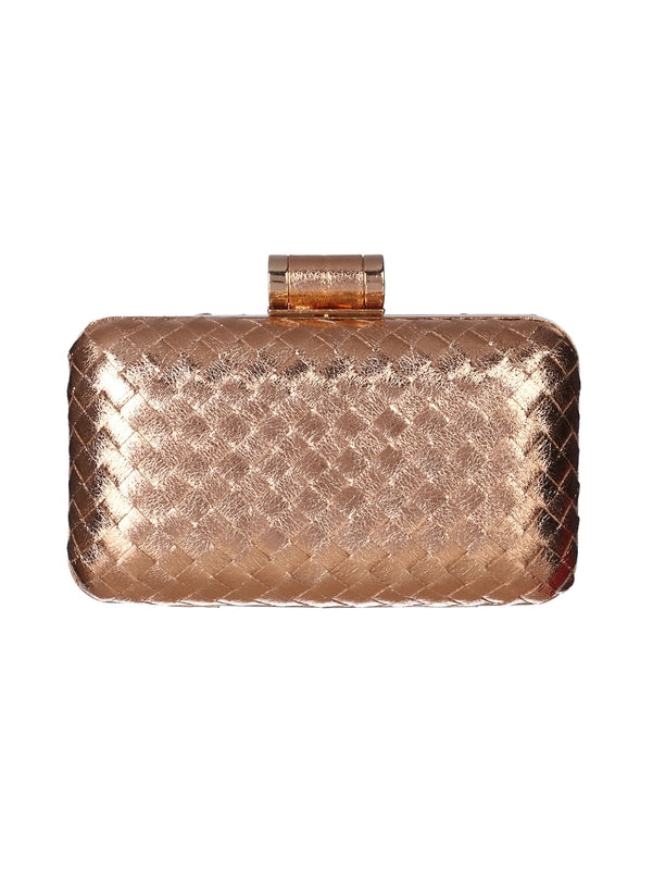 Pu Leather Solid Color Square Evening Bags