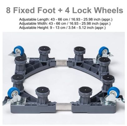 Multi Function Roller Stand. Adjustable   Refrigerator Stand