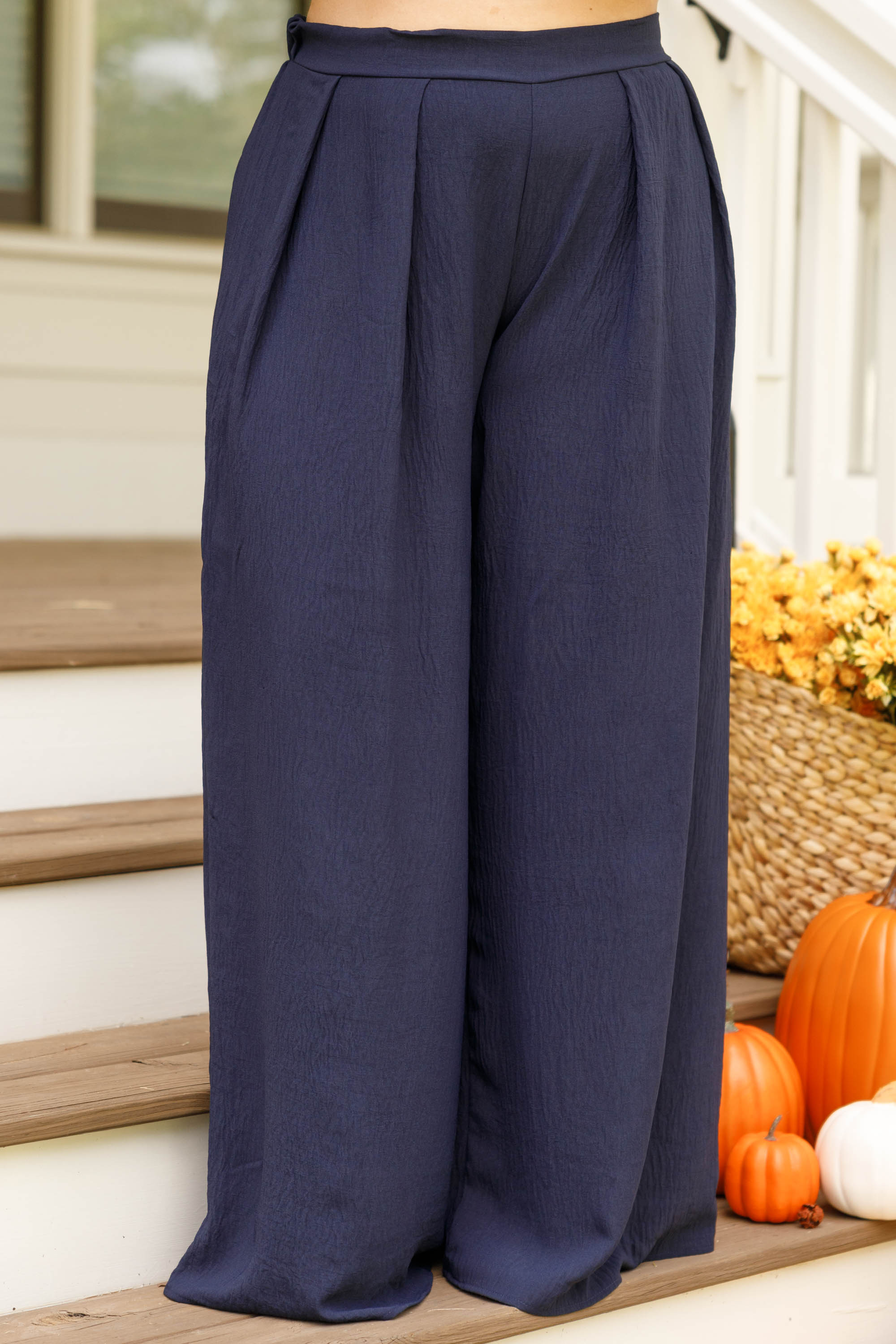 The Classic Confidence Pants. Navy