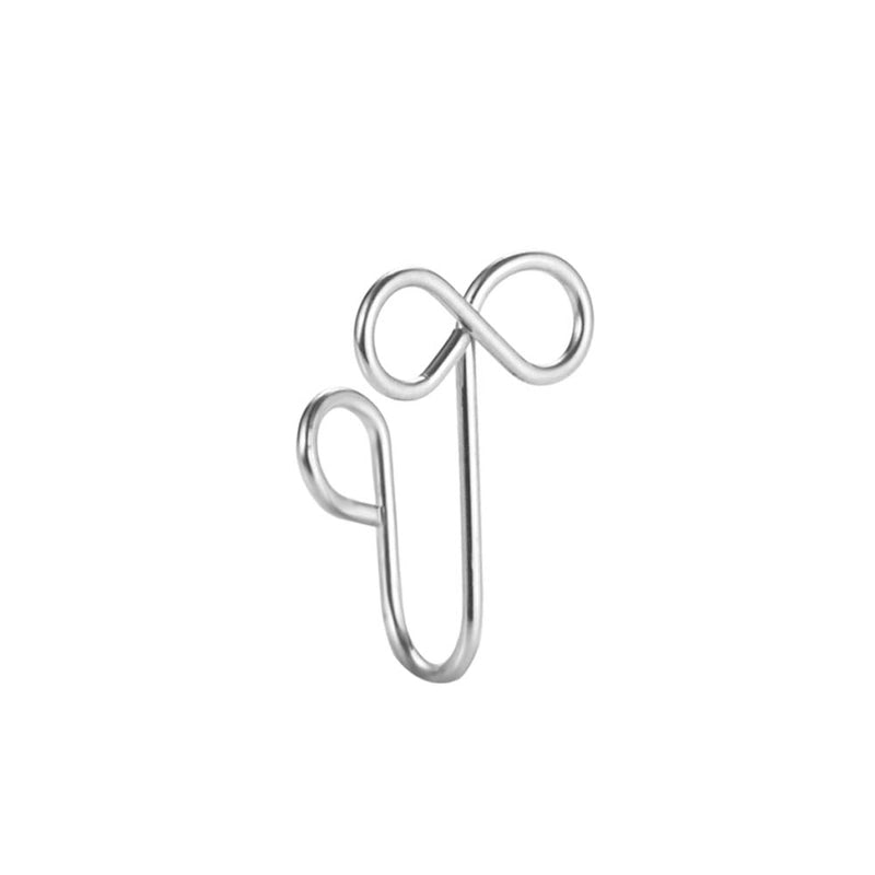 Fashion U Shape Stainless Steel Plating Nose Ring 1 Piece