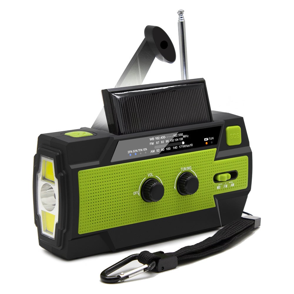 Revwer All-In-One Radio™ | Emergency Solar Powered Radio