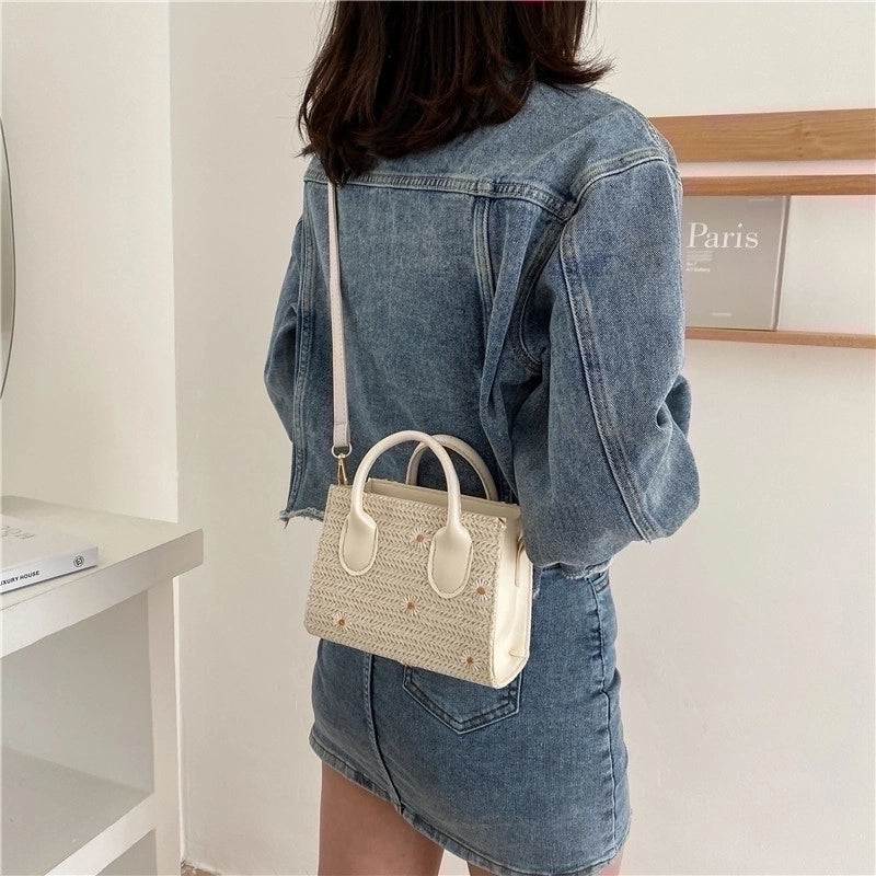 Small Pu Leather Streetwear Tote Bag