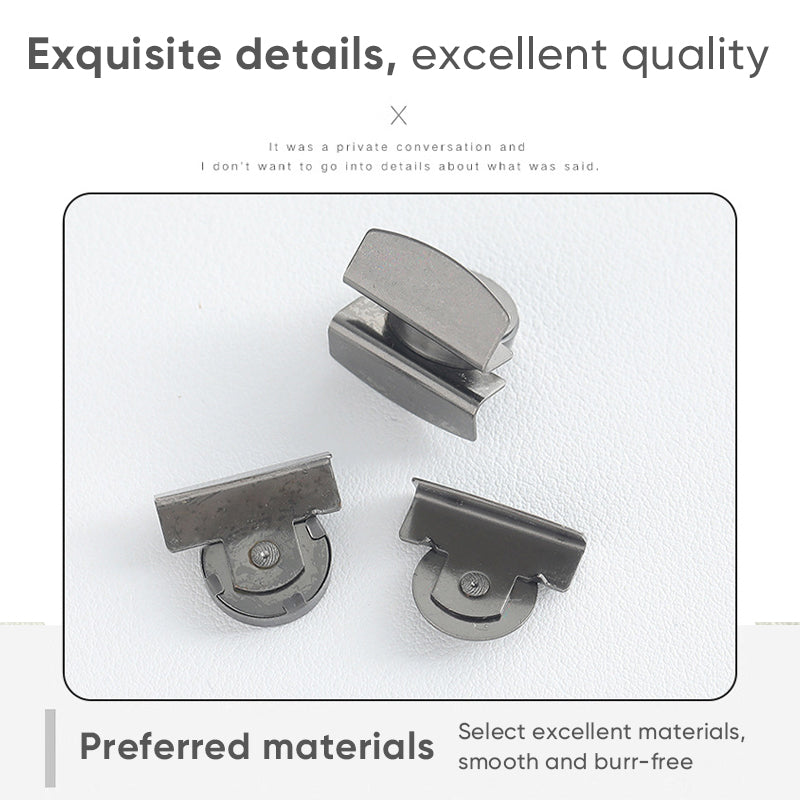 Metal seamless magnetic buckle